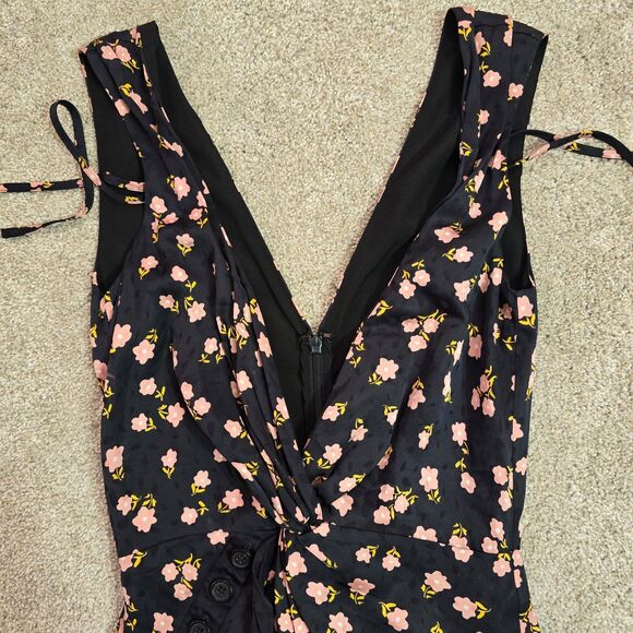 NWT Self-portrait sleveless midi floral dress. FLAWED. Size 2 - Picture 6 of 11